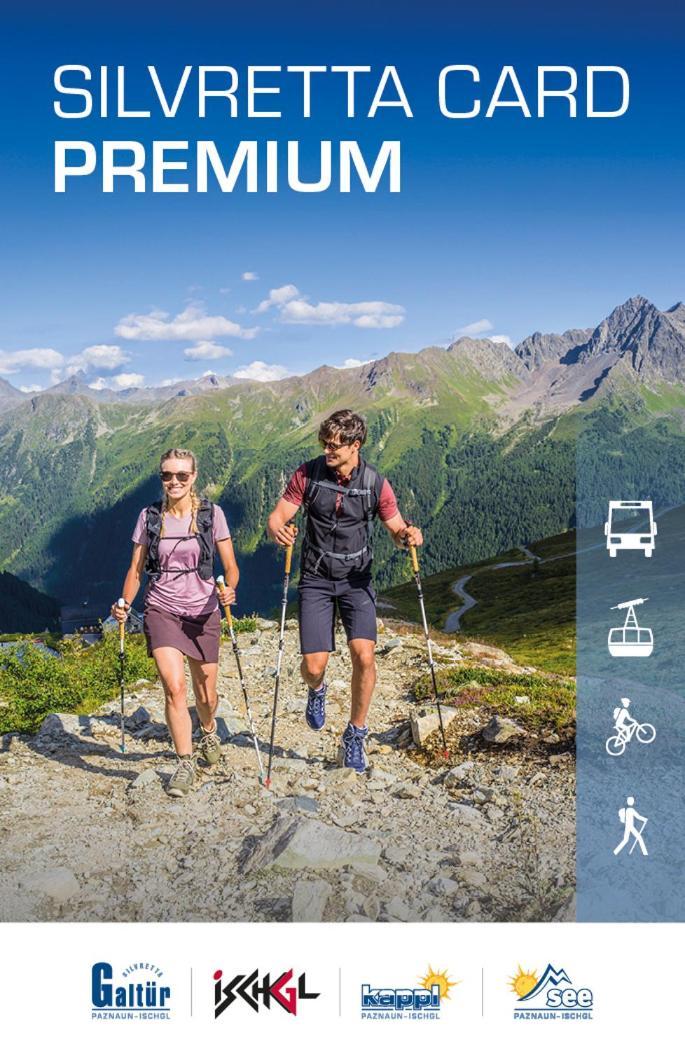 Vermunt - Silvretta Sommer Premium Card Inklusive Galtür Kültér fotó